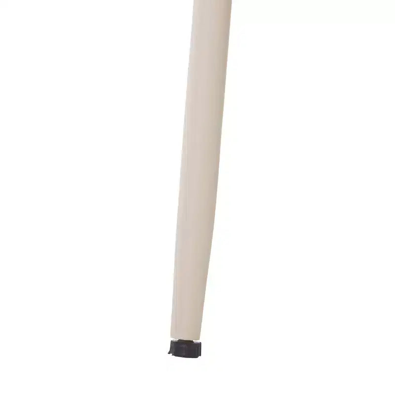 Tavolino d'appoggio Beige in Ceramica con Gambe a Forcina