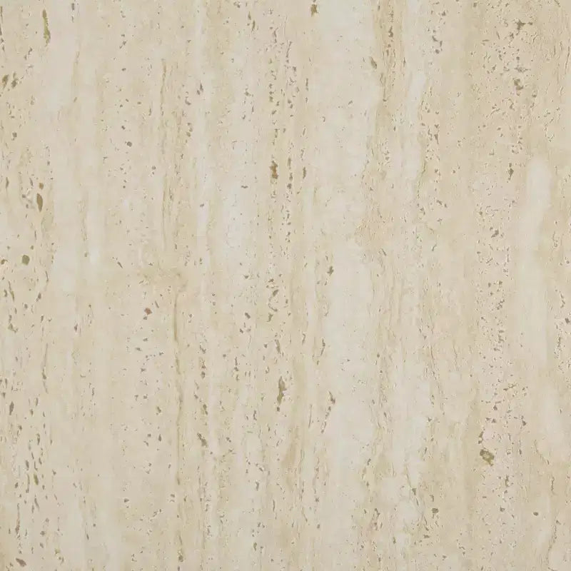 Tavolino d'appoggio Beige in Ceramica con Gambe a Forcina