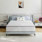 Swedrea Hybrid Mattress Medium Cooling Memory Foam Bed-in-a-Box, White