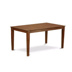Tavolo da Pranzo Rettangolare 36x60 con Piano in Legno Massello