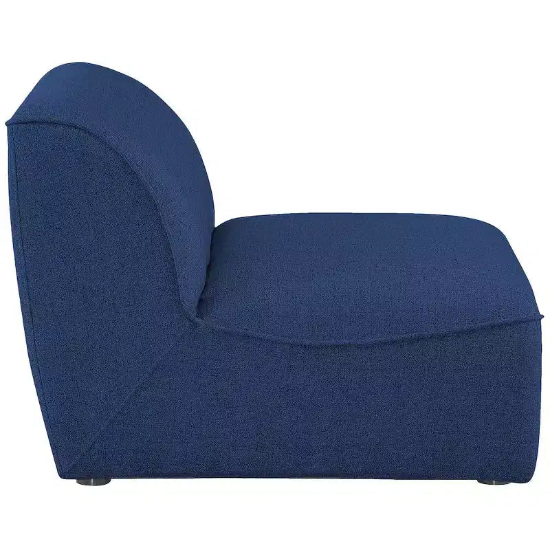 Poltrona accent senza braccioli modulare – Rivestimento in lino testurizzato