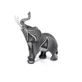 NotArt Graffiti Colorful Resin Elephant Figurine - Water Transfer Printed Home Decor for Living