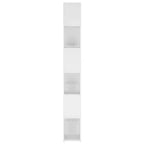 Libreria Divisoria – Legno Composito Bianco, 100x24x188 cm