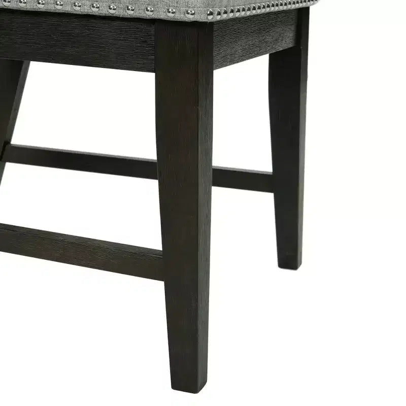 Set di 2 Poltrone Imbottite con Borchie Decorative