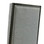 Set di 2 Poltrone Imbottite con Borchie Decorative