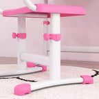 Set Tavolo e Sedie per Bambini con Lampada LED USB e Cassetto Contenitore
